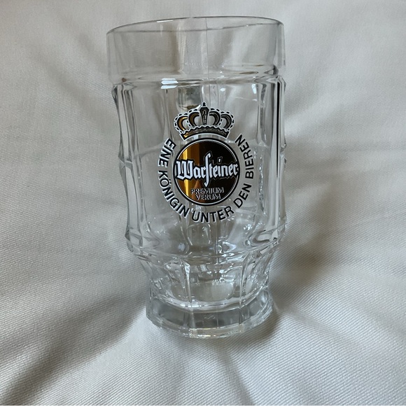 Other - Warsteiner Beer Mug Premium Verum 0.5L Rare Barrel Look Glass Mug